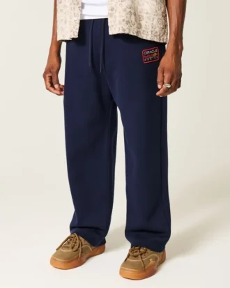 Pantaloni de trening largi Oracle Red Bull Racing Graphic
