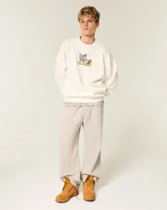 Pantaloni de trening super largi