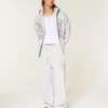 Pantaloni de trening super largi cu imprimeu Angel Pantaloni de trening super largi cu imprimeu Angel