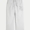 Pantaloni de trening super largi cu imprimeu Angel Pantaloni de trening super largi cu imprimeu Angel