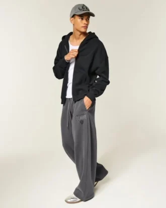 Pantaloni de trening super largi Dodge Demon Graphic