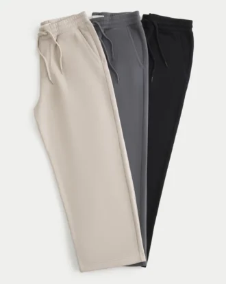 Pantaloni de trening super largi, pachet de 3 bucăți