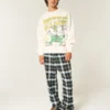 Pantaloni din flanelă cu imprimeu Fighting Irish al Universității Notre Dame Pantaloni din flanelă cu imprimeu Fighting Irish al Universității Notre Dame
