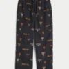 Pantaloni din flanelă cu imprimeu Longhorns de la Universitatea din Texas, Austin Pantaloni din flanelă cu imprimeu Longhorns de la Universitatea din Texas, Austin
