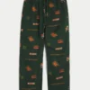 Pantaloni din flanelă cu imprimeu University of Miami Hurricanes Pantaloni din flanelă cu imprimeu University of Miami Hurricanes