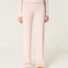 Pantaloni drepți din tricot Gilly Hicks