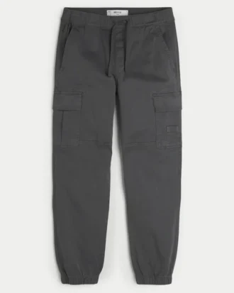 Pantaloni jogging cargo relaxați