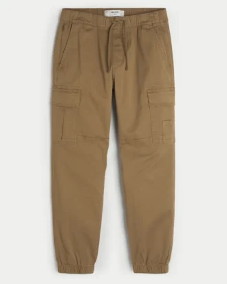 Pantaloni jogging cargo relaxați