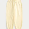 Pantaloni jogging largi din fleece Pantaloni jogging largi din fleece