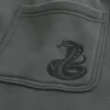 Pantaloni largi cu imprimeu șarpe Pantaloni largi cu imprimeu șarpe