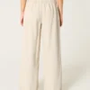 Pantaloni largi cu talie joasă Hollister Livvy Pantaloni largi cu talie joasă Hollister Livvy