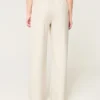 Pantaloni largi cu talie înaltă Hollister Livvy Pantaloni largi cu talie înaltă Hollister Livvy