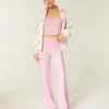 Pantaloni largi cu talie pliată Gilly Hicks Active Recharge Pantaloni largi cu talie pliată Gilly Hicks Active Recharge