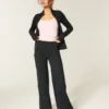 Pantaloni largi cu talie pliată Gilly Hicks Active Recharge Pantaloni largi cu talie pliată Gilly Hicks Active Recharge