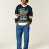 Pantaloni largi de trening Pantaloni largi de trening