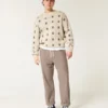 Pantaloni largi din amestec de in Pantaloni largi din amestec de in
