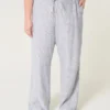 Pantaloni largi din amestec de in Pantaloni largi din amestec de in