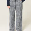 Pantaloni largi din amestec de in Pantaloni largi din amestec de in