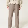 Pantaloni largi din amestec de in Pantaloni largi din amestec de in