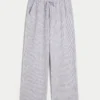 Pantaloni largi din amestec de in Pantaloni largi din amestec de in