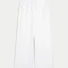 Pantaloni largi din amestec de in Pantaloni largi din amestec de in