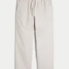 Pantaloni largi din amestec de in Pantaloni largi din amestec de in