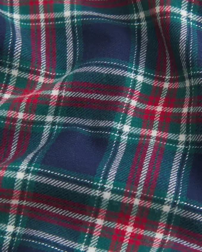 Pantaloni largi din flanelă Pantaloni largi din flanelă