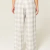 Pantaloni largi din flanelă Pantaloni largi din flanelă