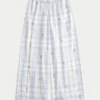 Pantaloni largi din flanelă Pantaloni largi din flanelă