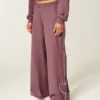 Pantaloni largi Gilly Hicks Active Recharge cu vârf în formă de inimă Pantaloni largi Gilly Hicks Active Recharge cu vârf în formă de inimă
