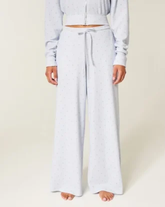 Pantaloni largi Gilly Hicks Always Cozy Waffle