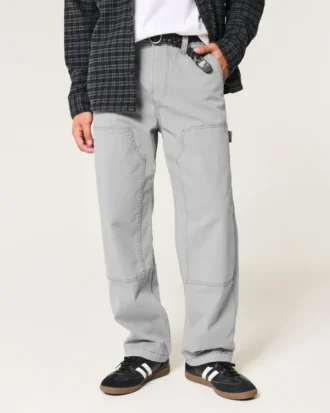 Pantaloni largi utilitari