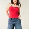 Pantaloni scurți baggy cu talie joasă, spălare închisă și imprimeu cu steagul american Pantaloni scurți baggy cu talie joasă, spălare închisă și imprimeu cu steagul american