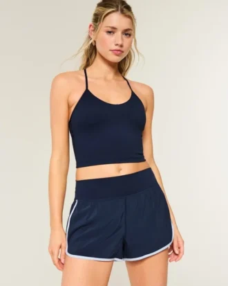 Pantaloni scurți de alergare Gilly Hicks Active cu talie înaltă