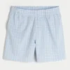 Pantaloni scurți de poplin pentru dormit Pantaloni scurți de poplin pentru dormit