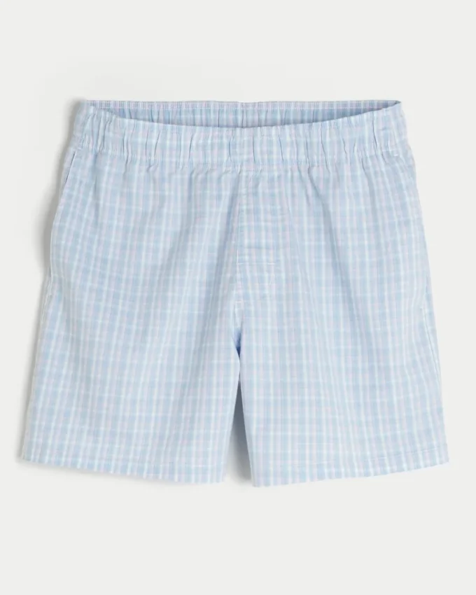 Pantaloni scurți de poplin pentru dormit Pantaloni scurți de poplin pentru dormit