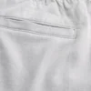 Pantaloni scurți din amestec de in, până la jumătatea coapsei, cu elastic Pantaloni scurți din amestec de in, până la jumătatea coapsei, cu elastic
