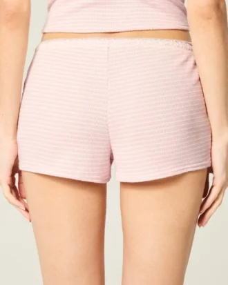 Pantaloni scurți din dantelă Gilly Hicks Waffle