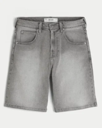 Pantaloni scurți din denim largi
