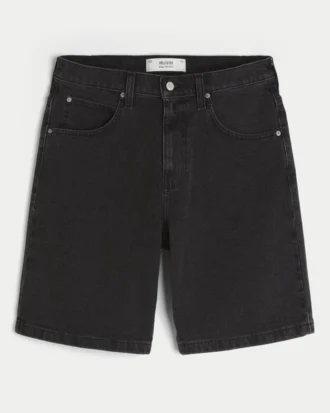 Pantaloni scurți din denim largi