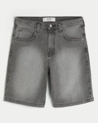 Pantaloni scurți din denim largi