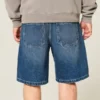 Pantaloni scurți din denim largi Pantaloni scurți din denim largi
