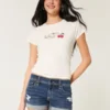 Pantaloni scurți din denim închis la culoare, cu talie joasă și rupturi Pantaloni scurți din denim închis la culoare, cu talie joasă și rupturi