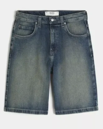 Pantaloni scurți din denim super largi