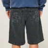 Pantaloni scurți din denim super largi Pantaloni scurți din denim super largi