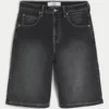 Pantaloni scurți din denim super largi Pantaloni scurți din denim super largi