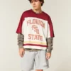 Pantaloni scurți din fleece cu imprimeu Florida State University Seminoles Pantaloni scurți din fleece cu imprimeu Florida State University Seminoles