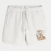 Pantaloni scurți din fleece cu imprimeu grafic Longhorns de la Universitatea din Texas, Austin Pantaloni scurți din fleece cu imprimeu grafic Longhorns de la Universitatea din Texas, Austin