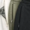 Pantaloni scurți din fleece cu logo, peste genunchi, pachet de 3 bucăți Pantaloni scurți din fleece cu logo, peste genunchi, pachet de 3 bucăți