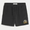 Pantaloni scurți din fleece până la jumătatea coapsei, cu imprimeu LSU Tigers Pantaloni scurți din fleece până la jumătatea coapsei, cu imprimeu LSU Tigers